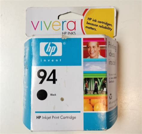 New Vivera Hp Inkjet Print Cartridge C Wn Black Expired