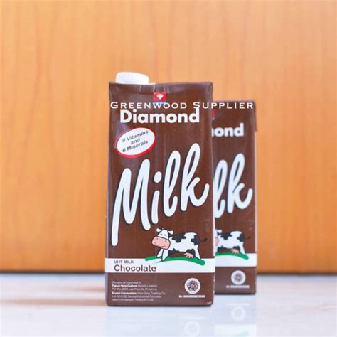 Jual Susu UHT Diamond Coklat 1 Liter Shopee Indonesia