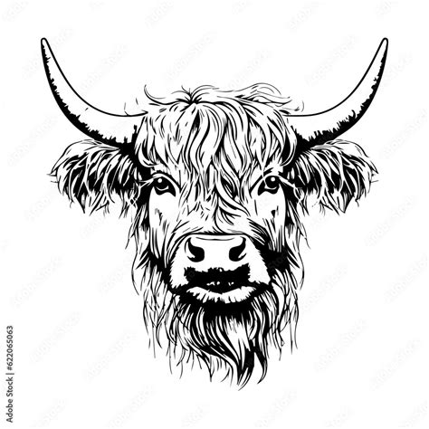 Highland Cow Svg Highland Cow Png Cow Head Svg Cow Svg Cute Cow Svg