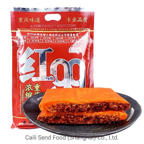 Hong Beef Tallow Hot Pot Soup Base Spicy Hotpot Seasoning Hot Pot