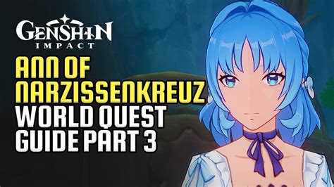 Ann Of Narzissenkreuz Part World Quest Guide Mary Ann S True Story