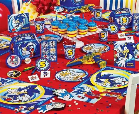 Ideas Cumpleaños de Sonic Como decorar para celebrar una fiesta