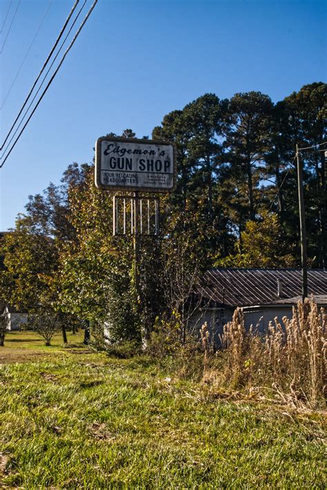 The Semi Abandoned Edgemons Gun Shop In Alabama Abandoned