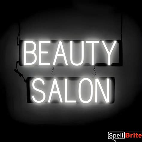 Beauty Salon Lichtreclame Neon Led Bord Verlicht Spellbrite 61 X 38 Cm 6 Bol