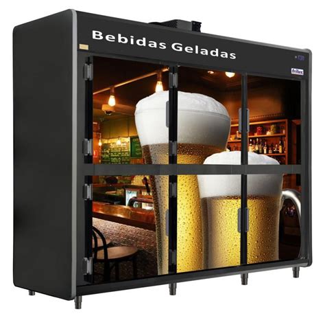 Mini Câmara Especial Bebidas 6 Portas 3000 Litros Rf 059 Frilux