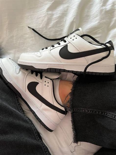 Nike sb dunk low pro white black новинка круті жіночі кросівки найк ...