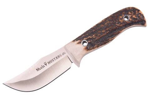 Muela Mustang 9333 Couteau Bushcraft En Bois De Cerf