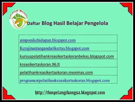 Ptk Paudni Lomba Karya Nyata Taman Bacaan Masyarakat Pelangi