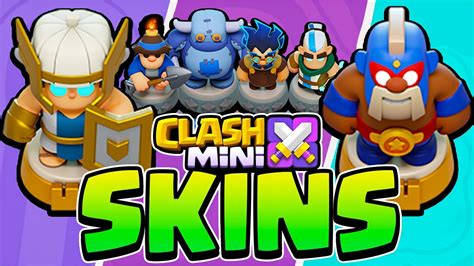 TODAS LAS SKINS DE CLASH MINI EN UN MISMO MAZO SE PUEDE GANAR CON