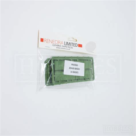 Renedra 20mm X 60mm 16 Bases Hobbies247 Online Model Shop