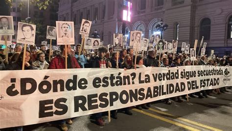 28º Marcha Del Silencio ¿dónde Están Nunca Más Terrorismo De Estado