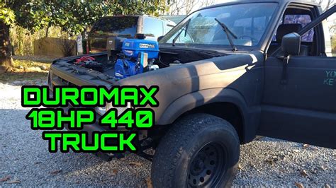 Go Kart Truck I Put A Duromax Hp In A Pickup Formerly Powered By