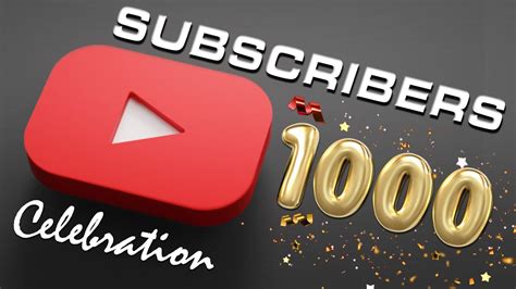 1000 Subscribers Celebration 1k Subscribers Special Video