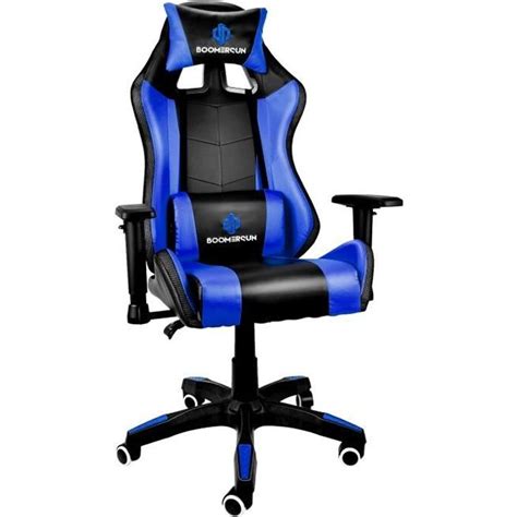 Boomersun Chaise de Jeu Gaming Réglable Dossier L accoudoir réglable 4D