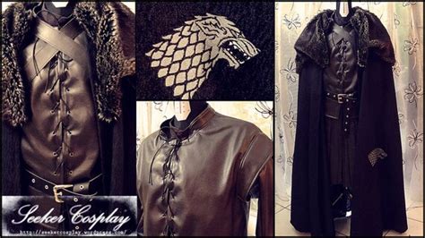 Robb Stark King in the North Cosplay Costume Game of