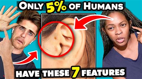 7 Rarest Body Features In Only 5 Of Humans Do You Have One Of Them