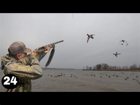 Duck Hunting The Edge Of The Arctic Blast YouTube