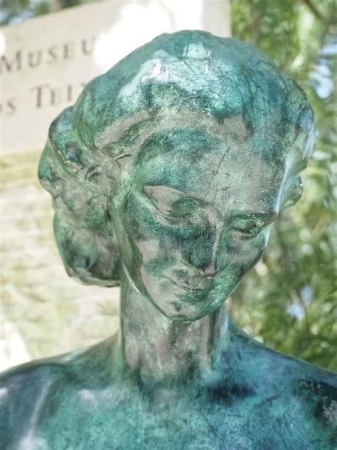 Museum Anjos Teixeira In Sintra In Portugal Sculpture Of A Woman