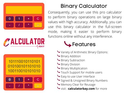 Binary Calculator Online Binary Calculation Calculator Bay