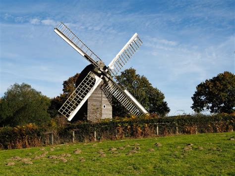 Nutley East Sussexuk October 31 View Of Nutley Windmill In