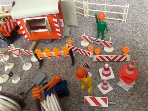 Playmobil Baustelle Mit Bauarbeiter Bauwagen Und Und Kaufen Auf Ricardo