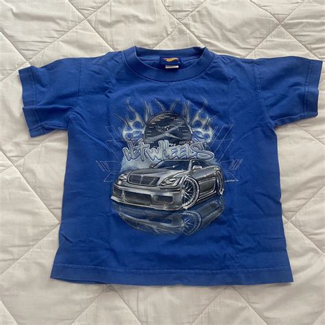 Original Hot Wheels Baby Tee Pretty Small Fits Depop
