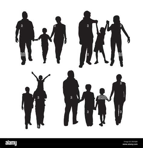 Positive Silhouette Cut Out Stock Images And Pictures Alamy