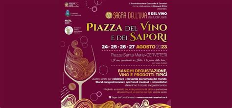 60ª Sagra delluva e del vino dei Colli Ceriti con la Piazza del Vino e