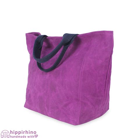 Extra Large Canvas Tote Bag Two Color Tote Shopping Bag Unique T