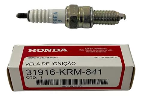 Vela Ignição Xre 190 2016 A 2019 Original Honda