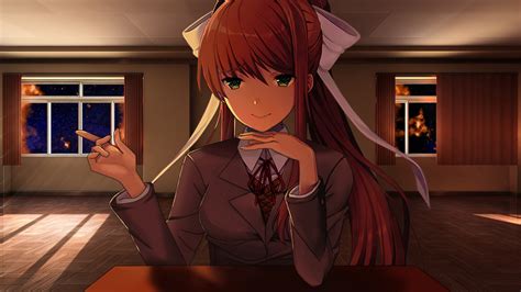 Download Your Perfect Doki Doki Literature Club Girlfriend With Monika