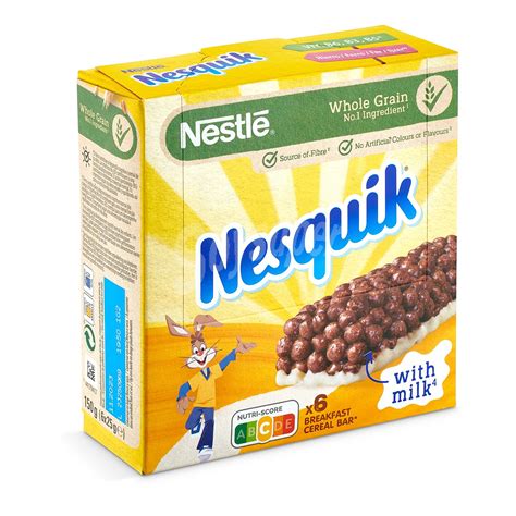 Nestlé Barritas de cereales nesquik Estuche 150 gr