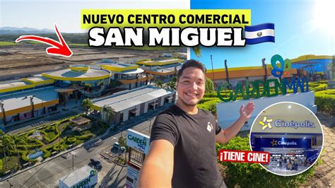 As Es El Nuevo Centro Comercial En San Miguel Garden Mall Youtube