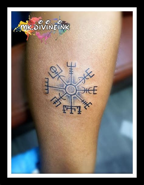 Vegvisir Tattoo Vegvisir Compass Tattoo Blackwork Tattoo Vikings