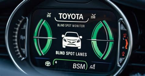 What Is BSM In Toyota Discover Blind Spot Monitor Technology