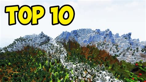 Top Best Mountain Seeds For Minecraft Bedrock Java Youtube