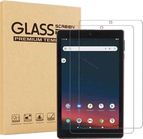 2 Pack Epicgadget Glass Screen Protector For Onn 8 Inch Tablet Gen 3 Released In 2022 Model