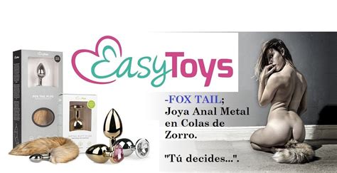 FOX TAIL Plug con Cola Egolala Eroteca Valencia Tienda Erótica Sex