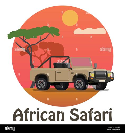 Safari park and car Cut Out Stock Images & Pictures - Alamy