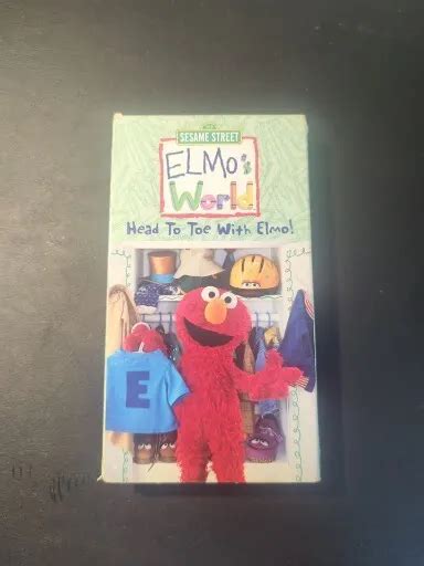 Elmos World Head To Toe With Elmo Vhs Eur Picclick Fr Hot Sex Picture