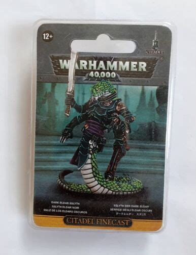 Warhammer 40k Drukhari Dark Eldar Sslyth Finecast OOP Games Workshop EBay