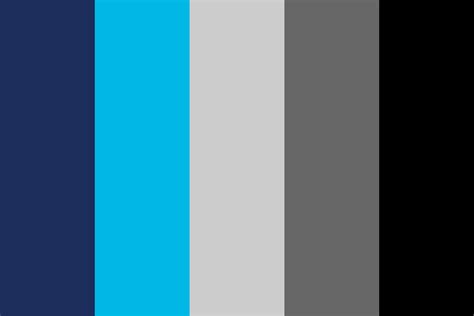 Jersey Palette - Darker Blue Color Palette