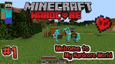 Welcome To My Minecraft Hardcore World Youtube