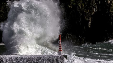 Ipma Emite Avisos Para Sete Ilhas Dos A Ores Devido A Agita O Mar Tima