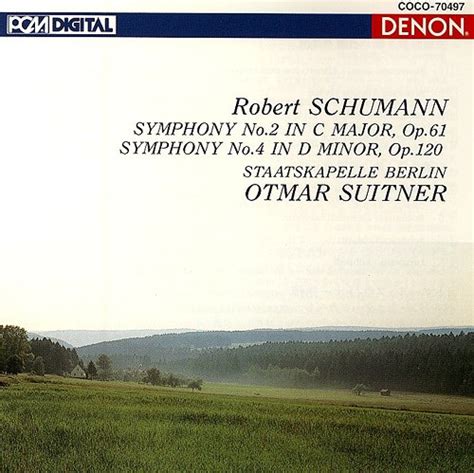 Cdjapan Schumann Symphonies Nos2 4 Blu Spec Cd Otmar Suitner