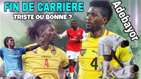 Fin De Carri Re Adebayor Parcours Exceptionnel Ses Clubs Youtube