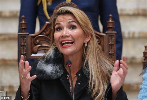 Bolivia Interim President resigns after a leaked sex video with her ...