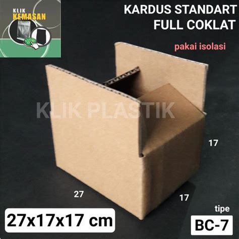 Jual KARDUS PACKING JNE 1KG 27X17X17 KARDUS SEPATU BOX KARDUS HP KOTAK