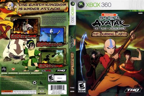 Avatar: The Last Airbender - The Burning Earth - Xbox 360 | VideoGameX