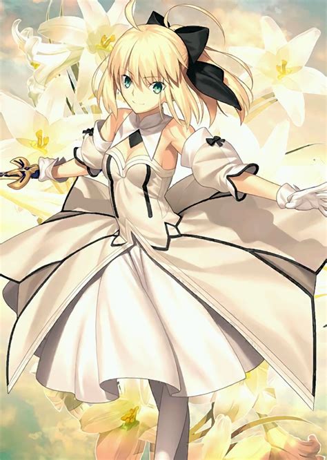 Saber Lily Fate Stay Night By Takeuchi Takashi Fate Fate Stay Night